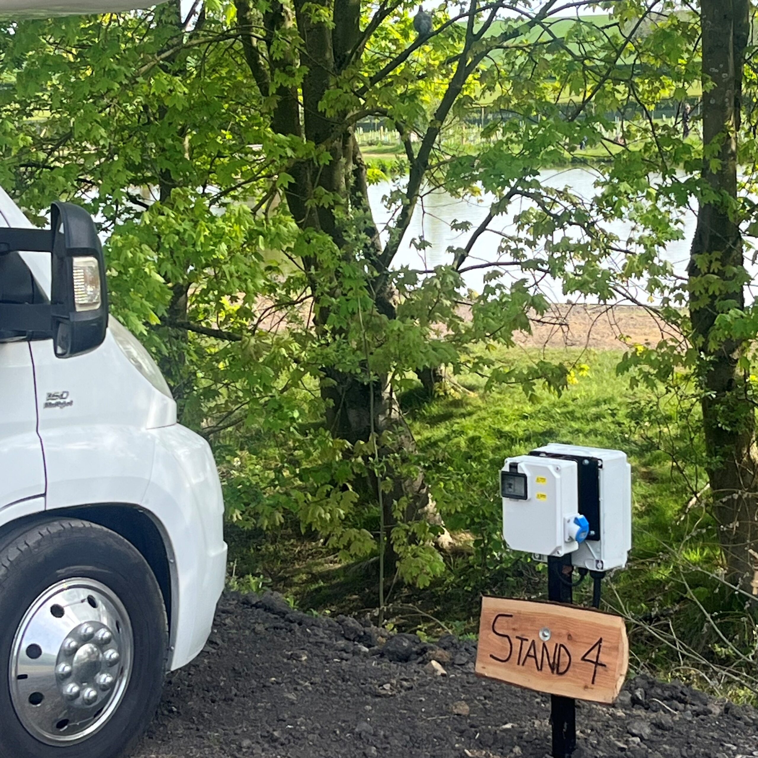 Motorhome Pitch No 4 Eden Grange County Durham Motorhome Pitch No 4 Eden Grange
