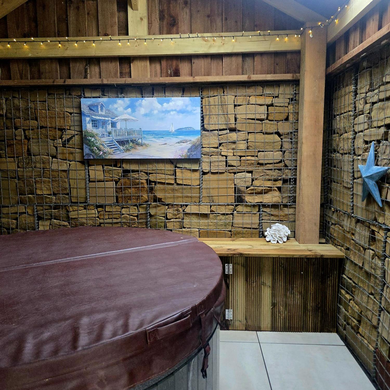 Bluebell hot tub motorhome pitch