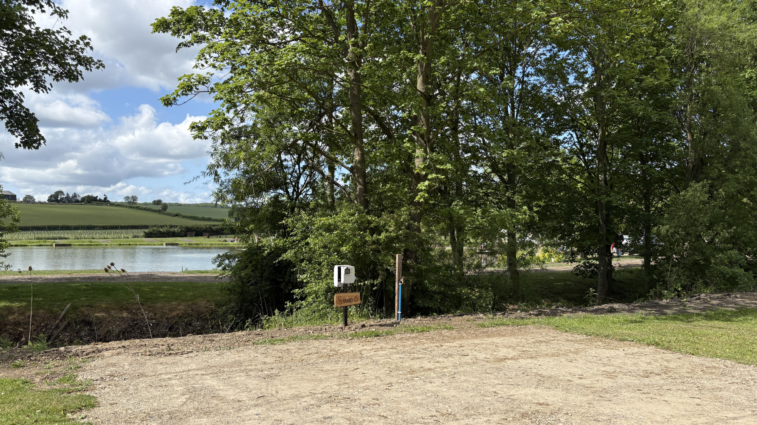 Motorhome Pitch No 6 Eden Grange Motorhome Pitch Number 6 Eden Grange